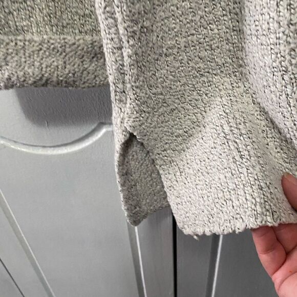 Olivia Sky teddy sweater tunic top, long roll up sleeve XL - Picture 5 of 12